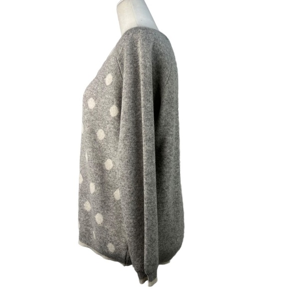 BARTONLINI MADE IN ITALY WOOL BLEND CREW NECK WOMEN'S SWEATER - Picture 5 of 9